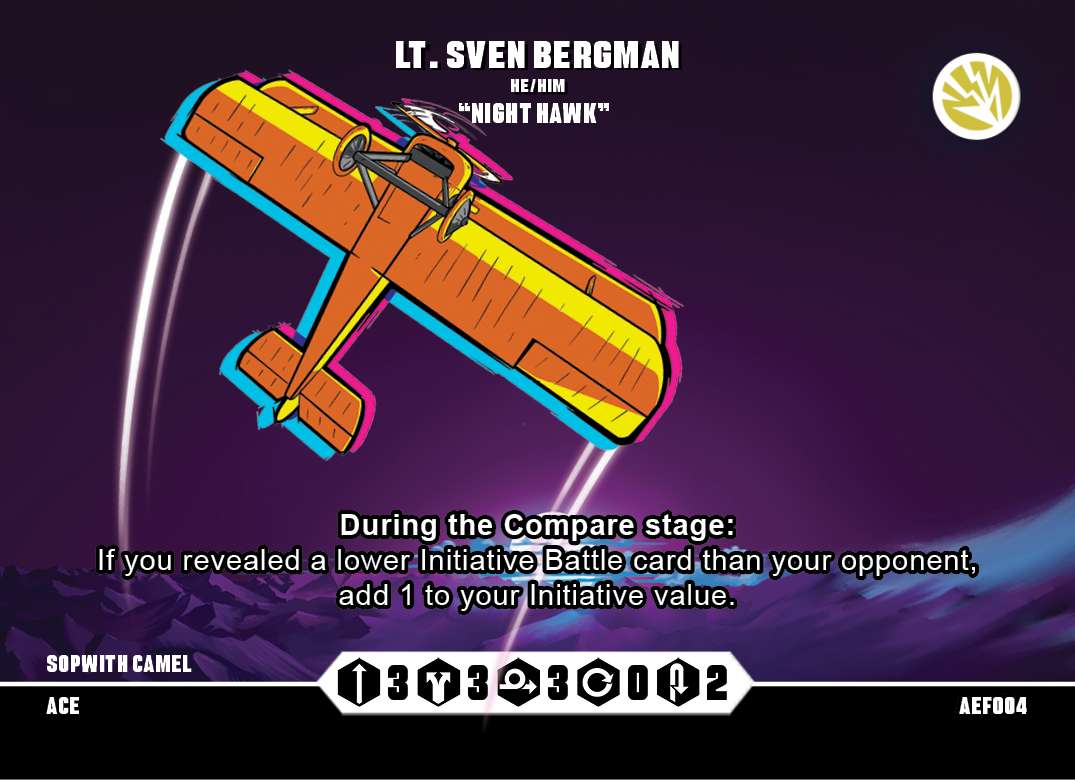 Lt. Sven Bergman "Night Hawk"