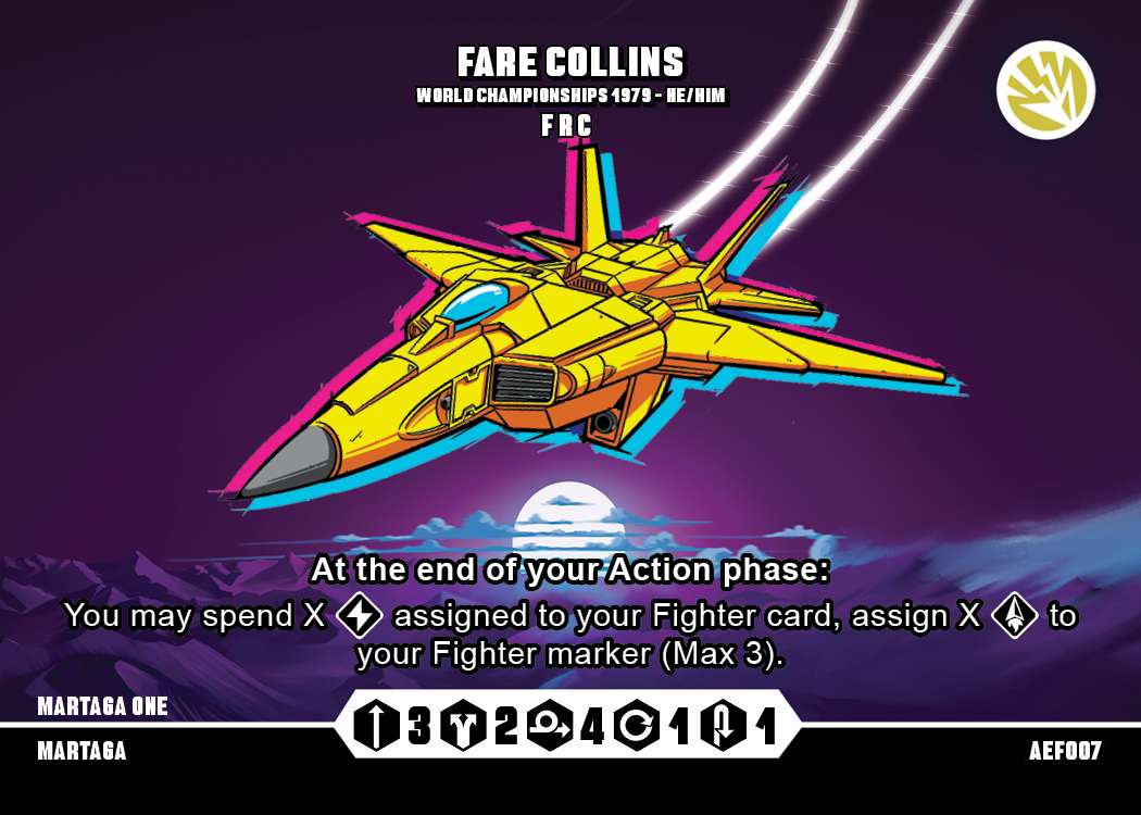 Fare Collins "F R C"