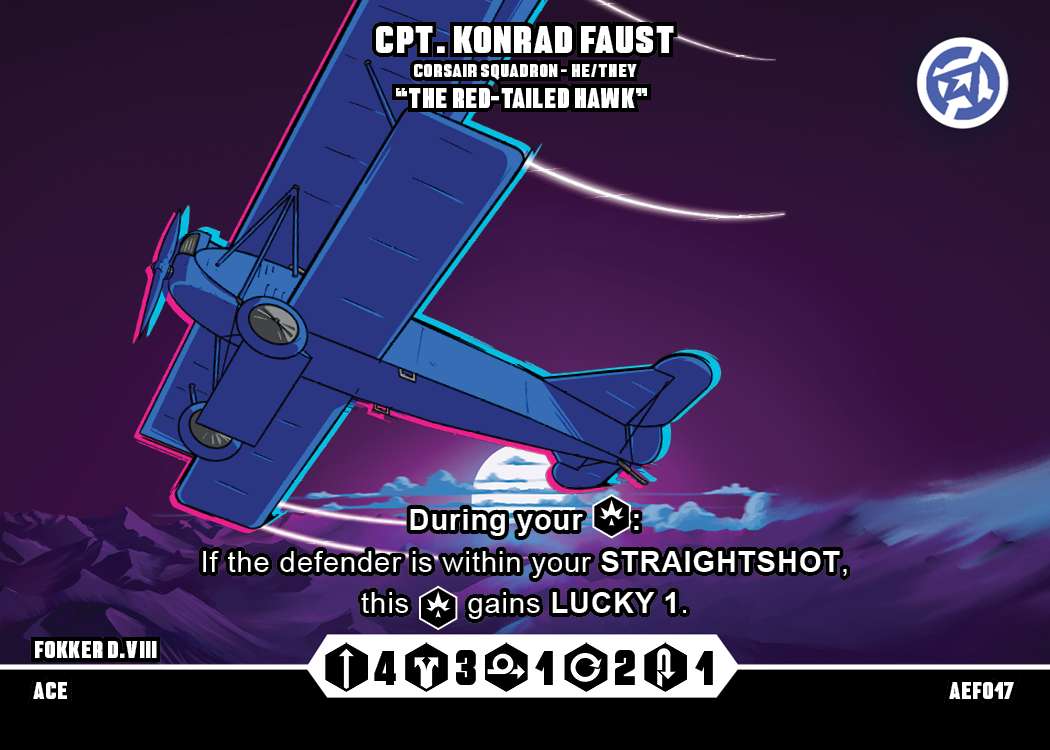 Capt. Konrad Faust "The Red-Tailed Hawk"